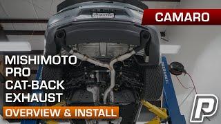 2016-2021 Camaro 2 0T Mishimoto Pro Exhaust Cat Back - Phastek Install