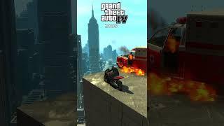 MOTORCYCLE EXPLODING IN MID-AIR GTA EVOLUTION @TomsGTACenter  #gta #gtav #gta5 #gta4 #gtasanandreas