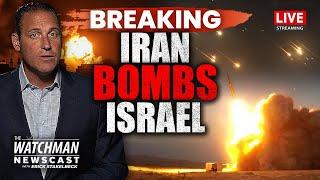 Israel ATTACKED by MASSIVE Iranian Missile Barrage; IDF Vows RETALIATION | Watchman Newscast LIVE