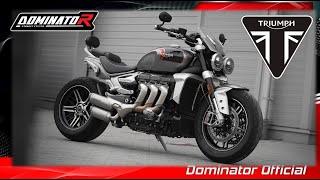 Triumph Rocket 3 GT | Dominator Exhaust Sound