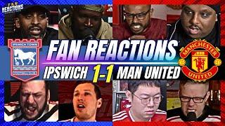 MAN UNITED FANS DISGUSTEDREACTION TO IPSWICH 1-1 MAN UNITED | 24/25 PREMIER LEAGUE