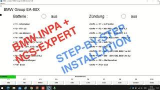 BMW INPA + NCS-EXPERT FULL INSTALLOTION /// ANLEITUNG STEP-BY-STEP /// WINDOWS 10