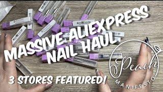 Massive AliExpress Nail Haul ! 3 stores 4 parcels !