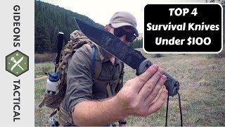 Top 4 Survival Knives Under $100