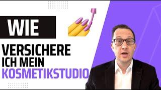 Wie versichere ich mein Kosmetik-Studio?