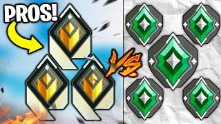 3 Valorant Pro Players VS 5 Ascendants! - Who Wins?