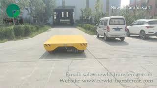 10T Battery Power Rail Transfer Car, Motorized Rail Transfer Trolley