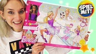 BARBIE ADVENTSKALENDER mit Ballerina Puppe & verschiedenen Outfits - ALLE 24 TÜRCHEN ÖFFNEN - Mattel