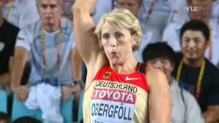 Javelin Throw Women Final - Maria Abakumova 71,99m and Barbora Spotakova 71,58m