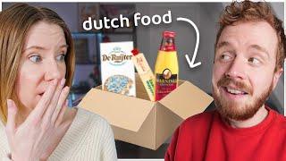 RATING DUTCH FOOD FROM A MYSTERY BOX (feat. @vetgezellig)