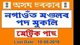 Nagaon mandal post 2018 | 24 post nagaon mandal post