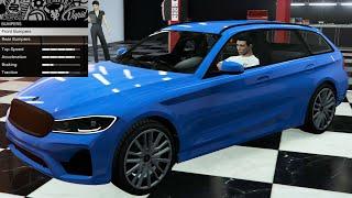 GTA 5 - DLC Vehicle Customization - Ubermacht Rhinehart (BMW 3 Series Touring)