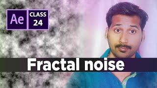 Fractal Noise in After Effects |Fractal Noise Reveal with After Effects - in Hindi