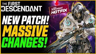 HUGE WEAPON BUFFS! New XP Event & More! // The First Descendant Hotfix 1.1.2