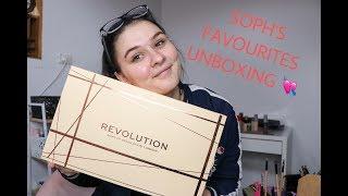 MAKEUP REVOLUTION SOPH'S FAVOURITES UNBOXING | SoJo Beauty