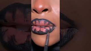 LIP ART TUTORIAL! #lipartideas #lipart