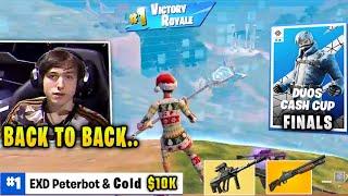 Peterbot & Cold win the Duos Cash Cup Finals