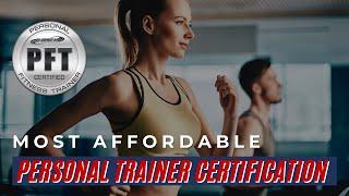 AFFORDABLE Personal Trainer Certification