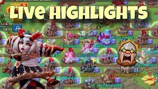 Lords Mobile - Best highlights from KVK LIVE. Rescuied myself after mistake...