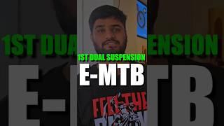 1st dual suspension E MTB Bike | Bharath Cycle Hub