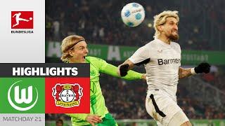 Wolfsburg Fights For A Draw! | VfL Wolfsburg - Bayer 04 Leverkusen | Highlights | Bundesliga