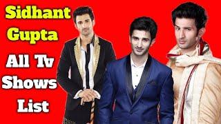 Sidhant Gupta All Tv Serials List | Full Movies List | Indian TV Actor | Tashn - e - ishq