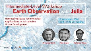 Intermediate-Level Workshop on Earth Observation with Julia