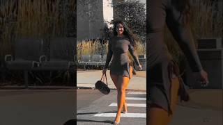 Attractive Model Crosswalk Stunning  #crossfit #fitness #model #glutes #gymlover #legsday #abs