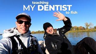 I almost LOSE $2000 OF RODS & REELS Fishing with my DENTIST + CONTEST TIME!