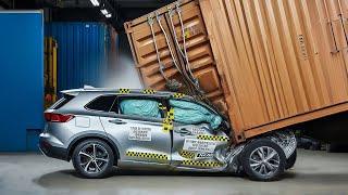 CAR VS TRUCK CRASH TEST #top10