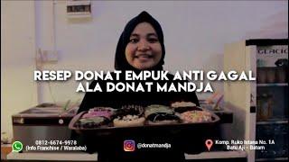 Kursus Donat Online Anti Gagal ala Donat Mandja 1.0