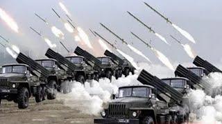 BM-27 Uragan Massive Fire #Shorts
