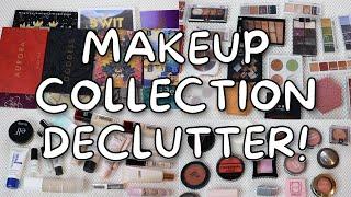 MASSIVE DECLUTTER OF MY ENTIRE MAKEUP COLLECTION!!!