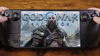 OLED Steam Deck: Low Medium High Max GOD OF WAR Ragnarök tested