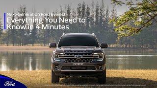 Next-Generation Ford Everest: Everything You Need to Know in 4 Minutes