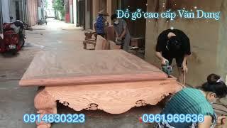 Đồ gỗ cao cấp Văn Dung tất bật chuẩn bị cho những chuyến hàng tháng tới.