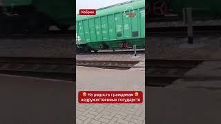 Житель Кобрин вскрыл идеологическую диверсию   #беларусь #belarus #железнаядорога #менталитет