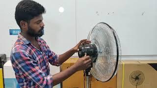 Crompton Storm 2 Pedestal Fan Unboxing in Telugu....