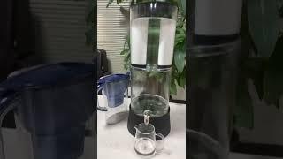 Glass water filter
