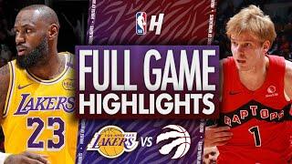 Los Angeles Lakers vs Toronto Raptors - Full Game Highlights | November 1, 2024 | 2024-25 NBA Season