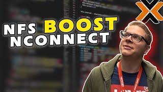 NFS BOOST mit Option "NConnect" - Proxmox VE NFS optimieren