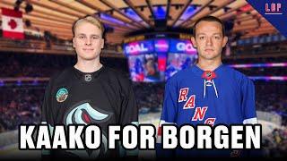 Rangers trade Kaapo Kakko to Seattle Kraken for Will Borgen and draft picks