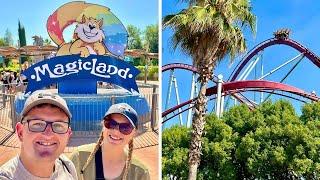 MagicLand Vlog July 2024 - HUGE Theme Park Near Rome!