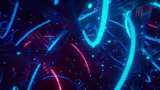 Neon Electric Bright Cables | 4K Relaxing Screensaver