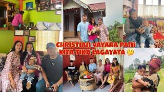 1st day of Dashain // Dashain vlog // Christian vayara pani tika kina lagayata // missinghusband