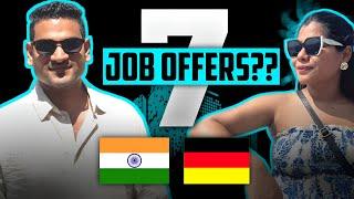 Got 7 job offers from India to Germany| Complete guide for grabbing your dream job abroad