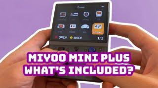 Miyoo Mini Plus how many games and consoles are included?