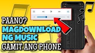 PAANO MAGDOWNLOAD NG MUSIC GAMIT ANG PHONE | Riencyll Cabile Tutorial