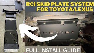 RCI Skid Plate Install DIY Guide for Toyota 4Runner, FJ Cruiser and Lexus GX