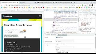 Решение Cloudflare капчи - автоматизация через API